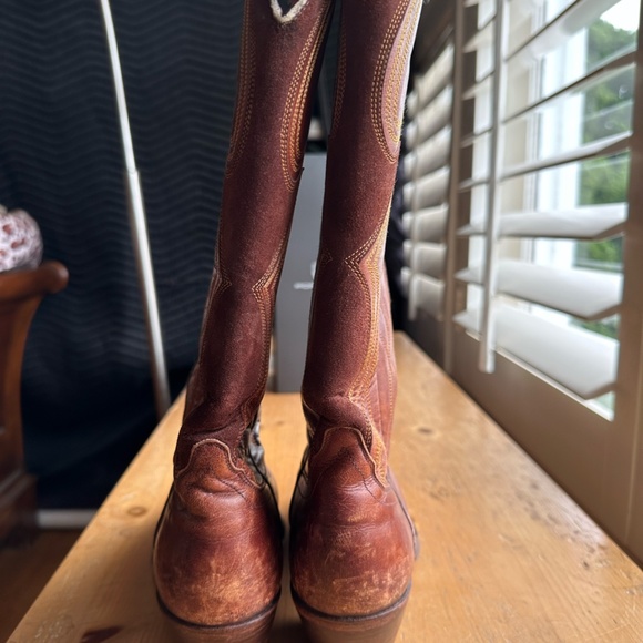 Dan Post Vintage Brown Cowboy boots - Picture 5 of 8